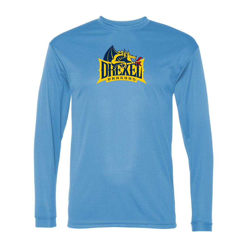 Men's Drexel Dragons Performance Long Sleeve T-Shirt