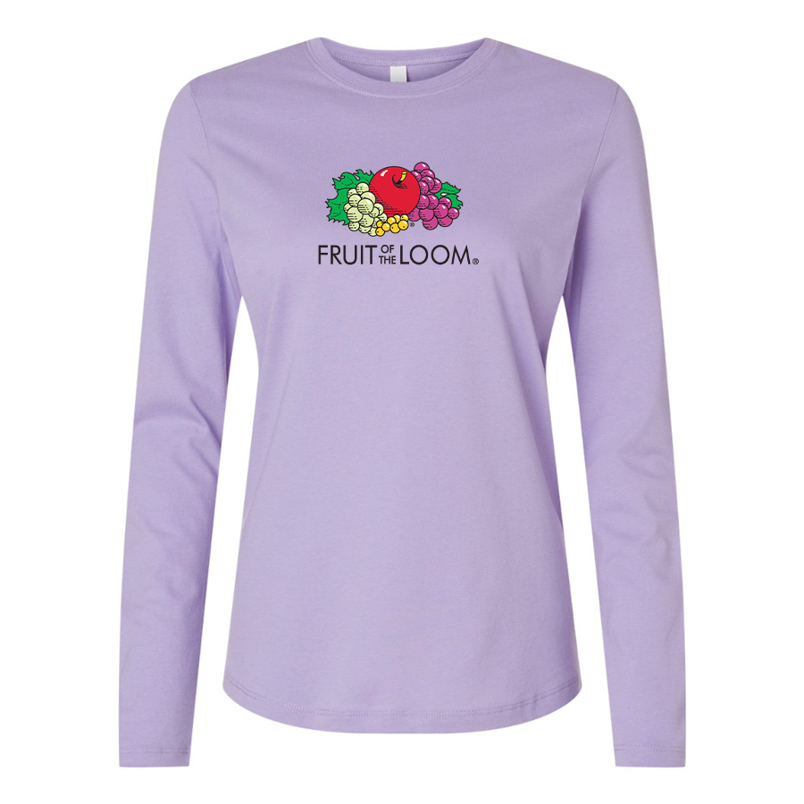 BELLA CANVAS Fruit Of the Loom Jersey Long Sleeve Tee