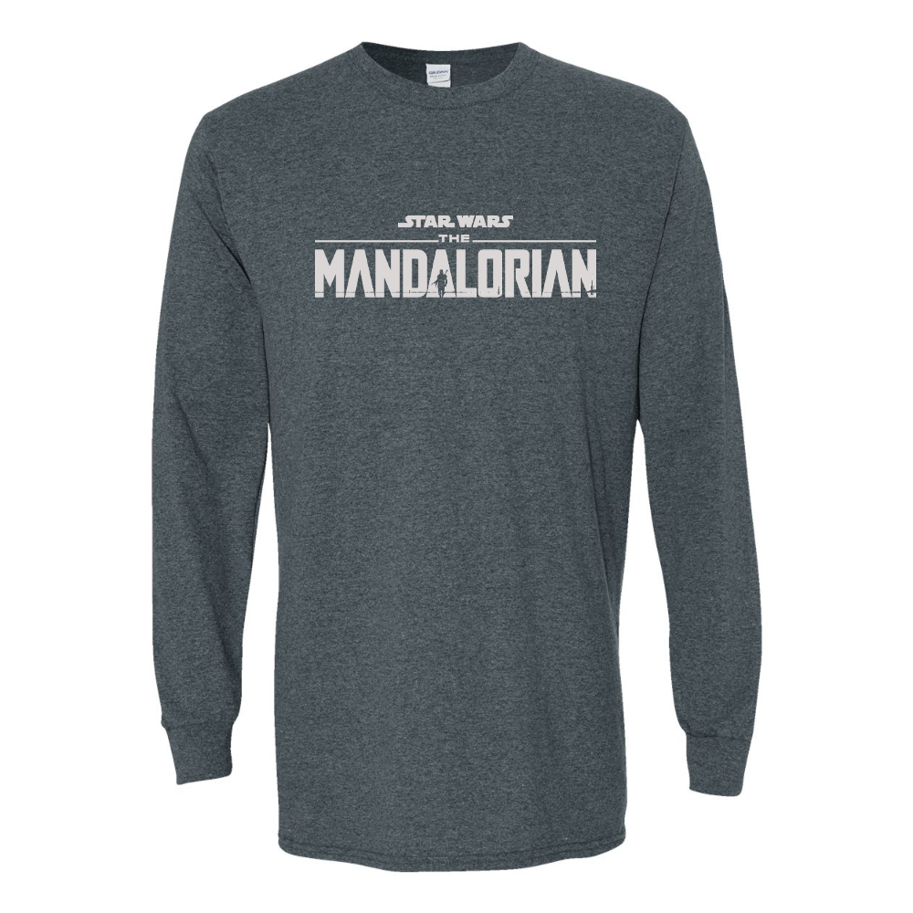 Men's Star Wars The Mandalorian Gildan Heavy Cotton Long Sleeve T-Shirt