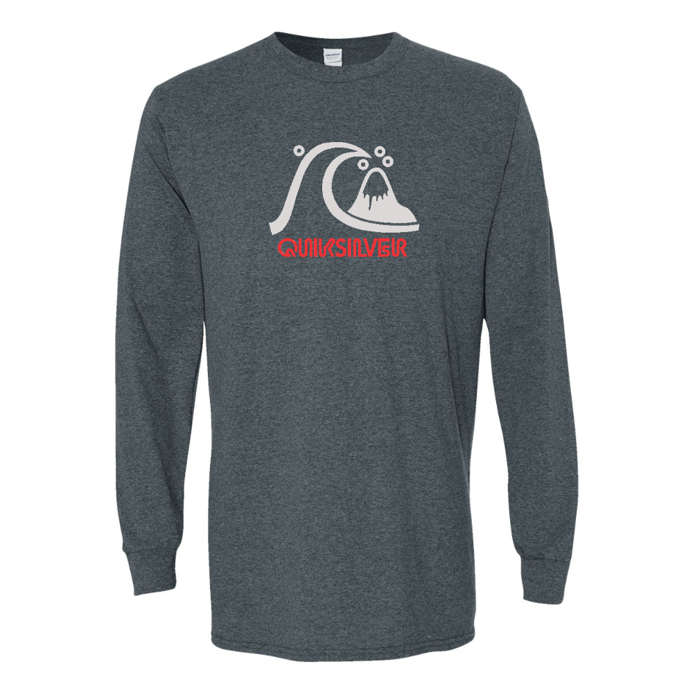 Men's Quicksilver Gildan Heavy Cotton Long Sleeve T-Shirt