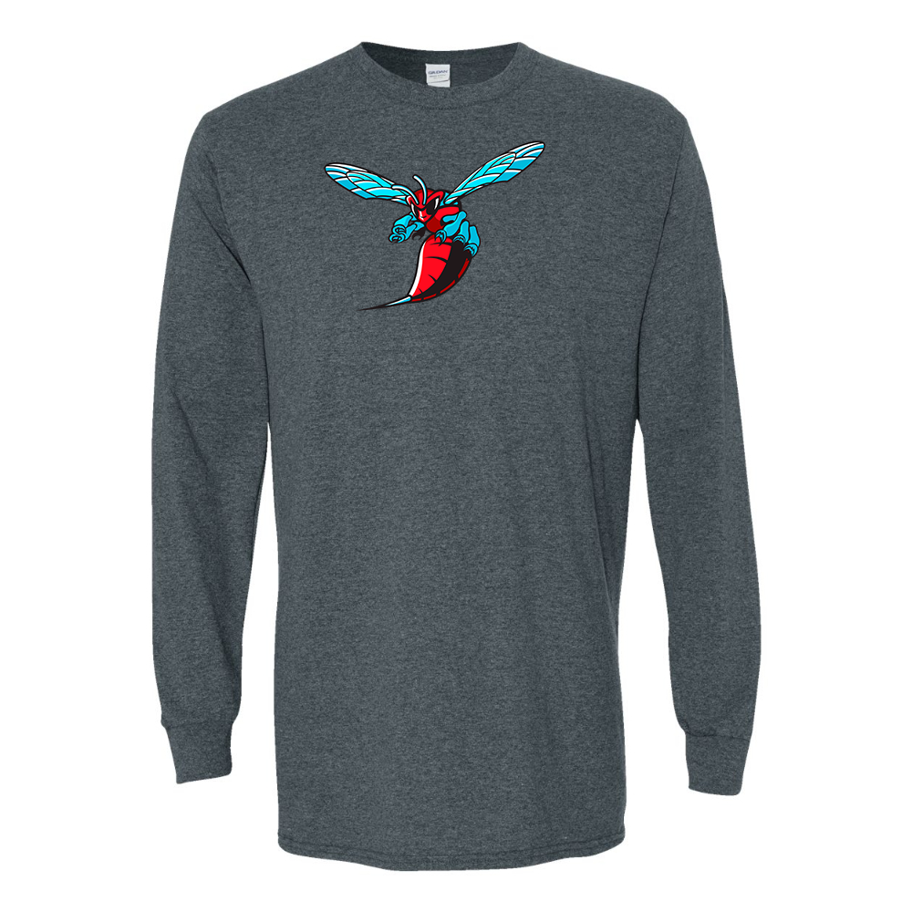 Men's Delaware State Hornets Gildan Heavy Cotton Long Sleeve T-Shirt