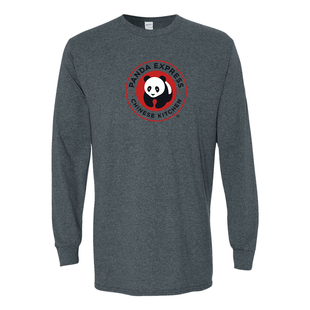 Men's Panda Express Gildan Heavy Cotton Long Sleeve T-Shirt