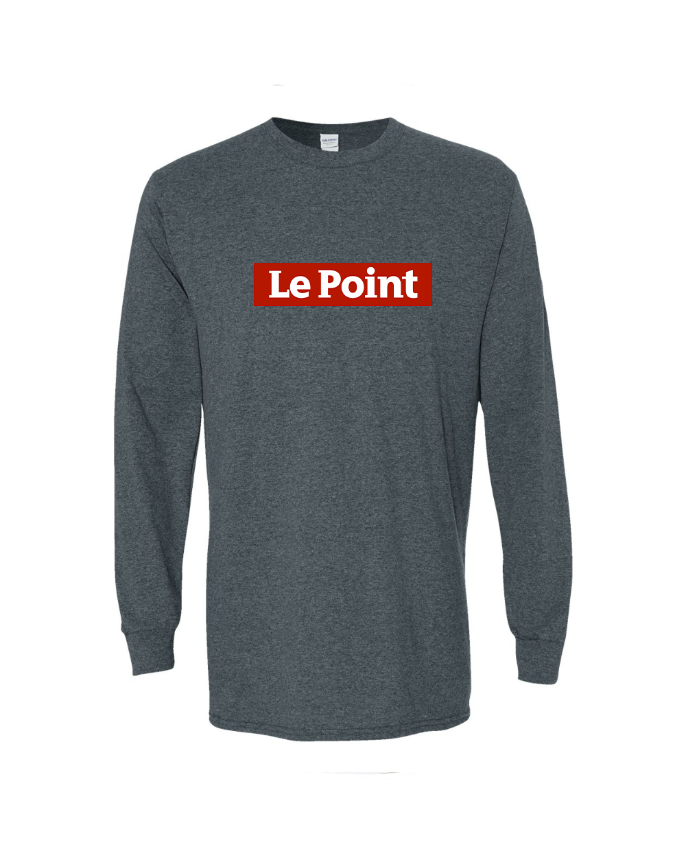 Men's Le Point Gildan Heavy Cotton Long Sleeve T-Shirt