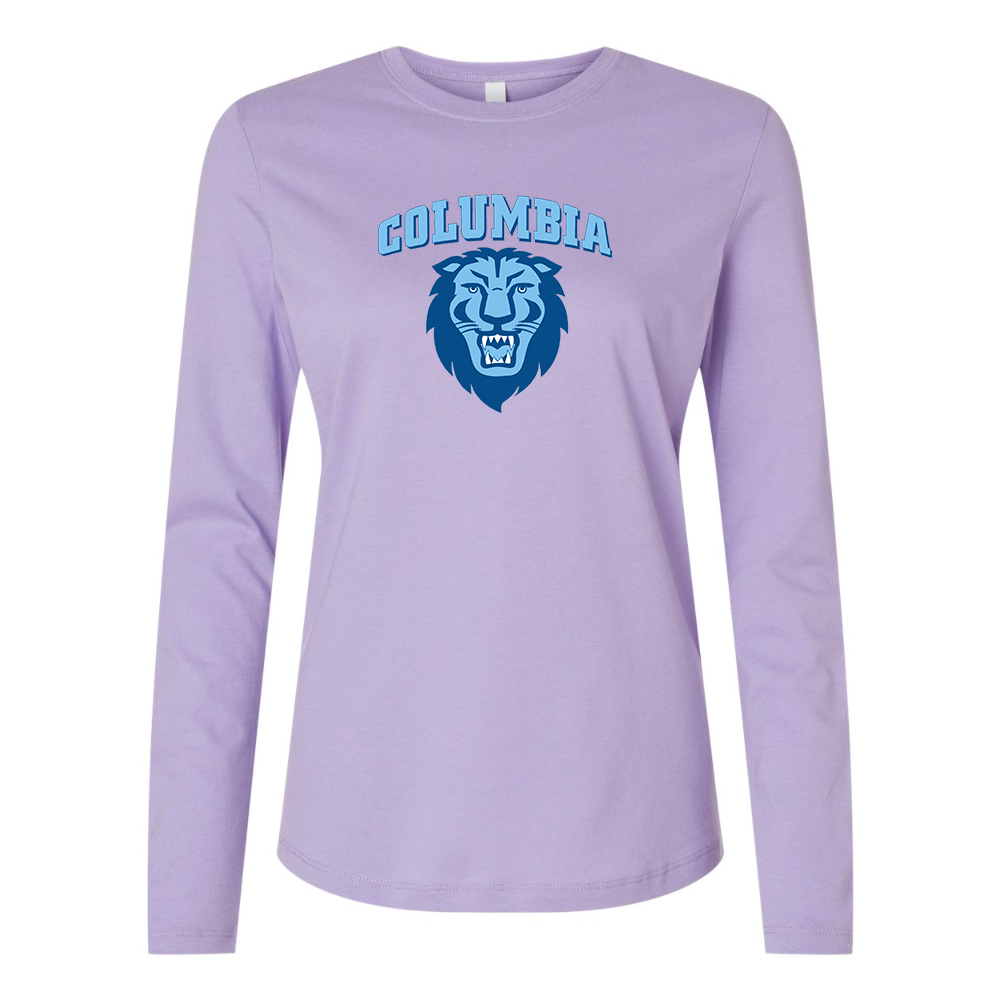 BELLA CANVAS Columbia Lions Jersey Long Sleeve Tee