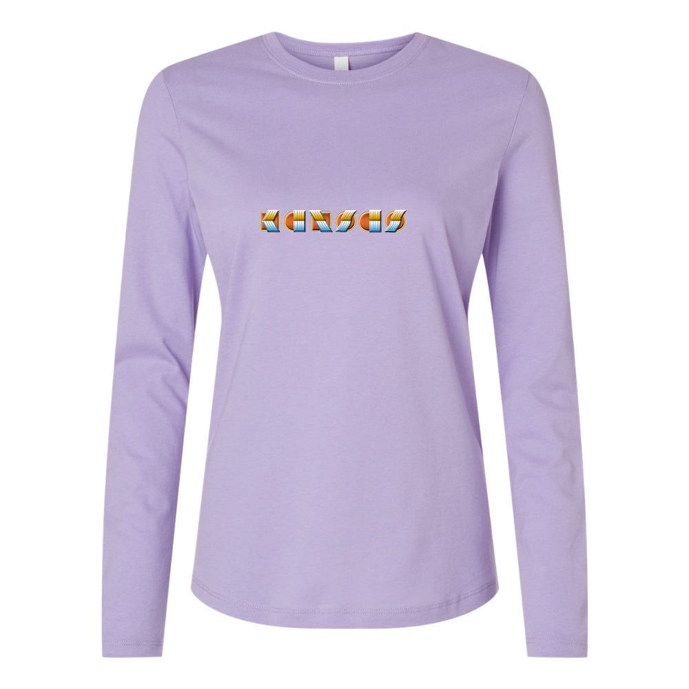 BELLA CANVAS Kansas Jersey Long Sleeve Tee