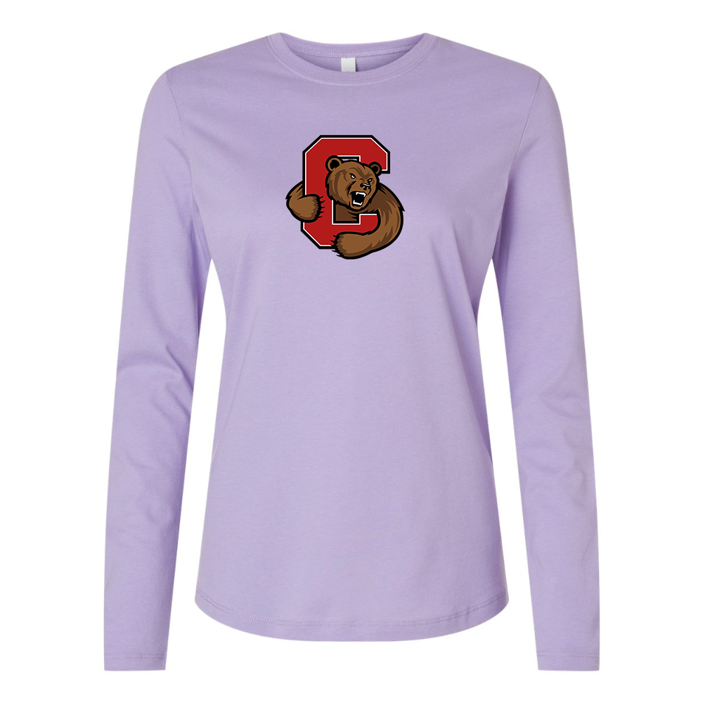 BELLA CANVAS Cornell Big Red Jersey Long Sleeve Tee