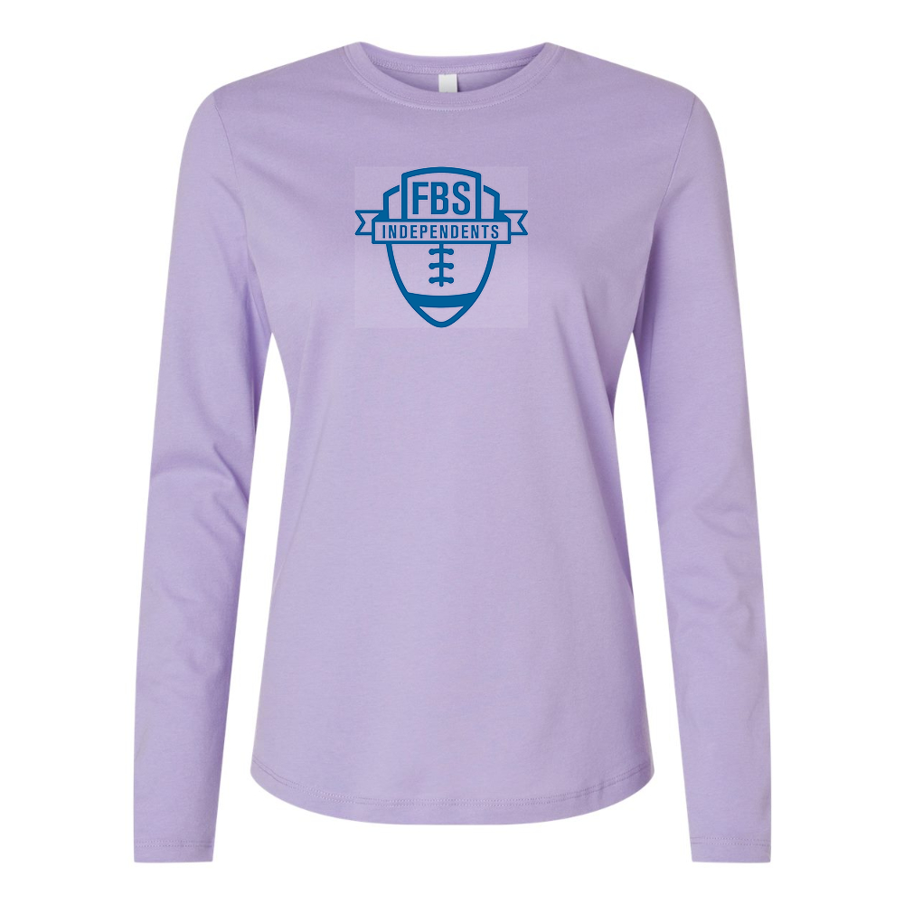 BELLA CANVAS Division I FBS Independents Jersey Long Sleeve Tee