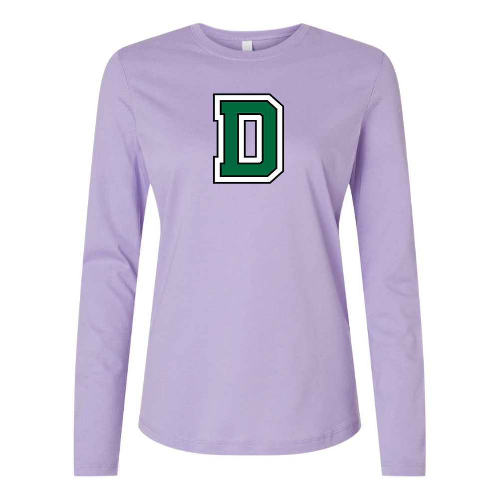 BELLA CANVAS Dartmouth Big Green Jersey Long Sleeve Tee