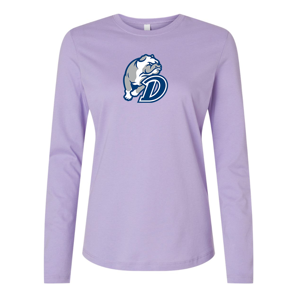 BELLA CANVAS Drake Bulldogs Jersey Long Sleeve Tee