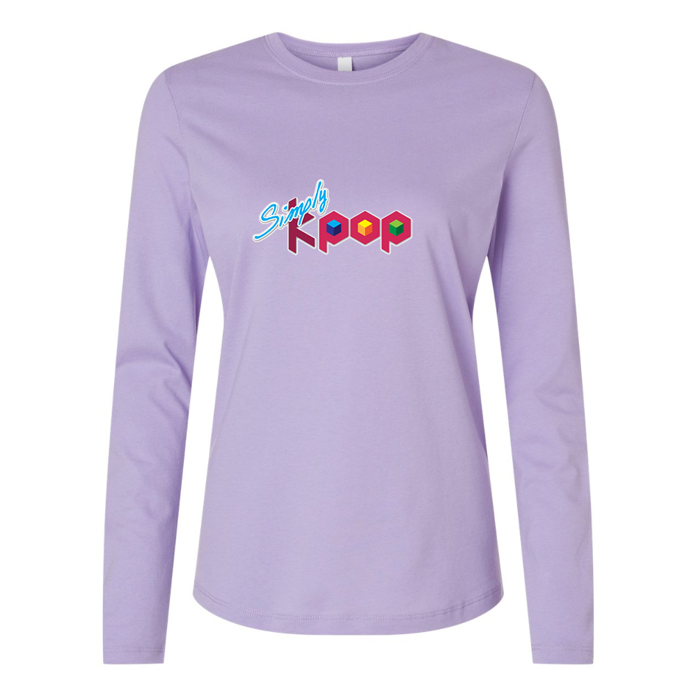 BELLA CANVAS Simply Kpop Jersey Long Sleeve Tee