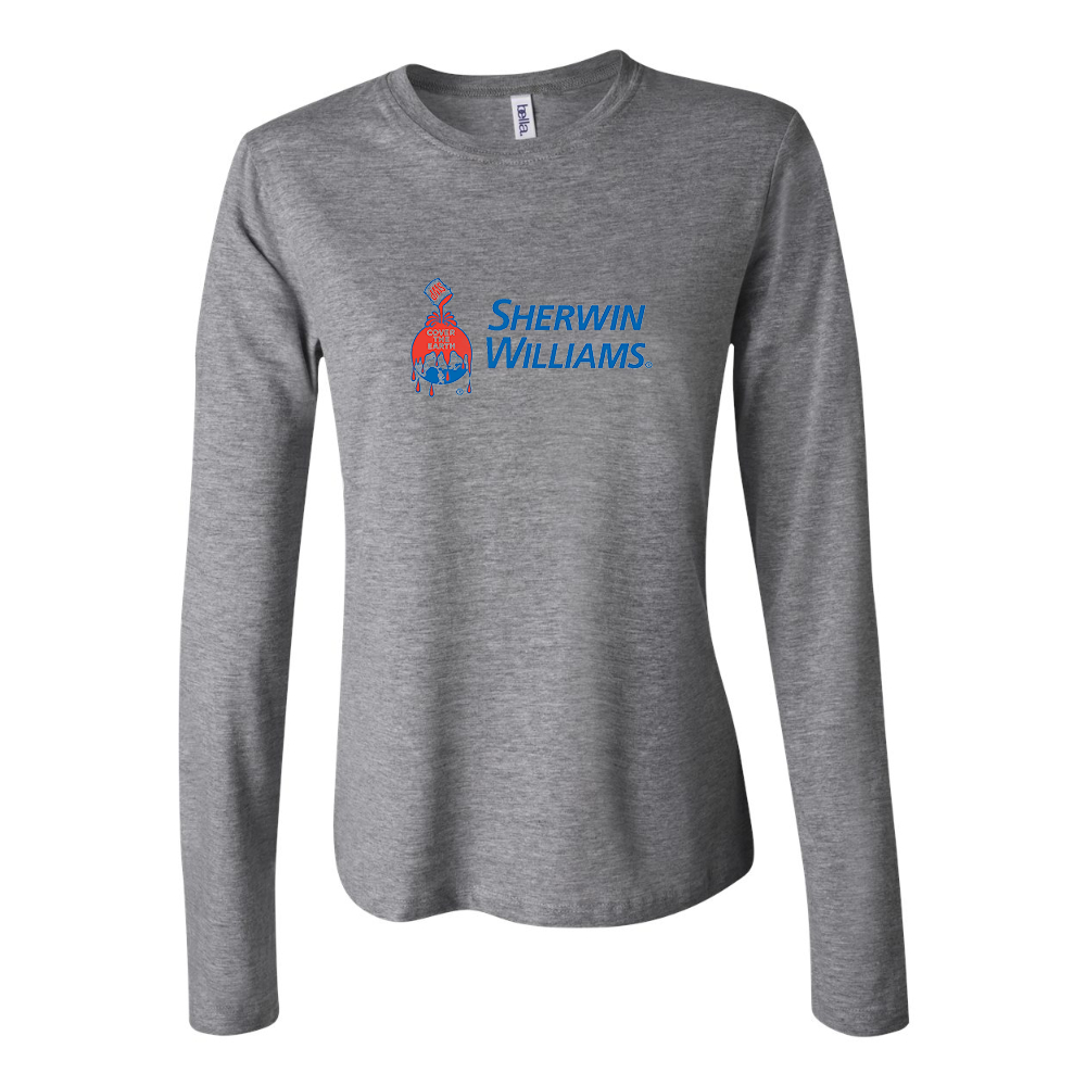 BELLA CANVAS Sherwin Williams Jersey Long Sleeve Tee