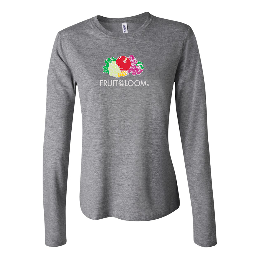 BELLA CANVAS Fruit Of the Loom Jersey Long Sleeve Tee