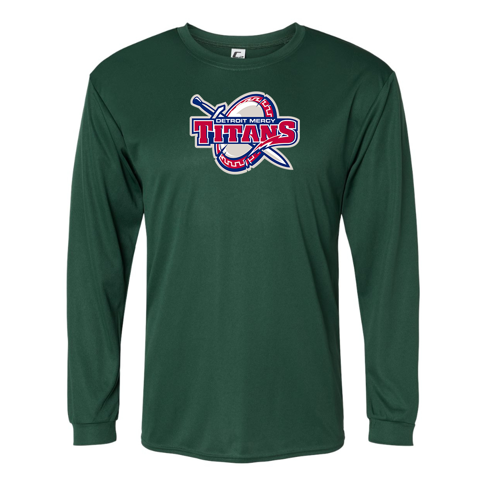 Men's Detroit Titans Performance Long Sleeve T-Shirt