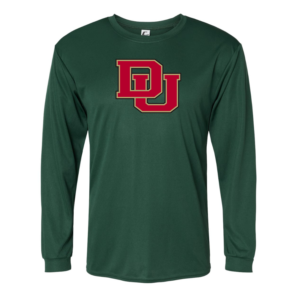 Men's Denver Pioneers Performance Long Sleeve T-Shirt