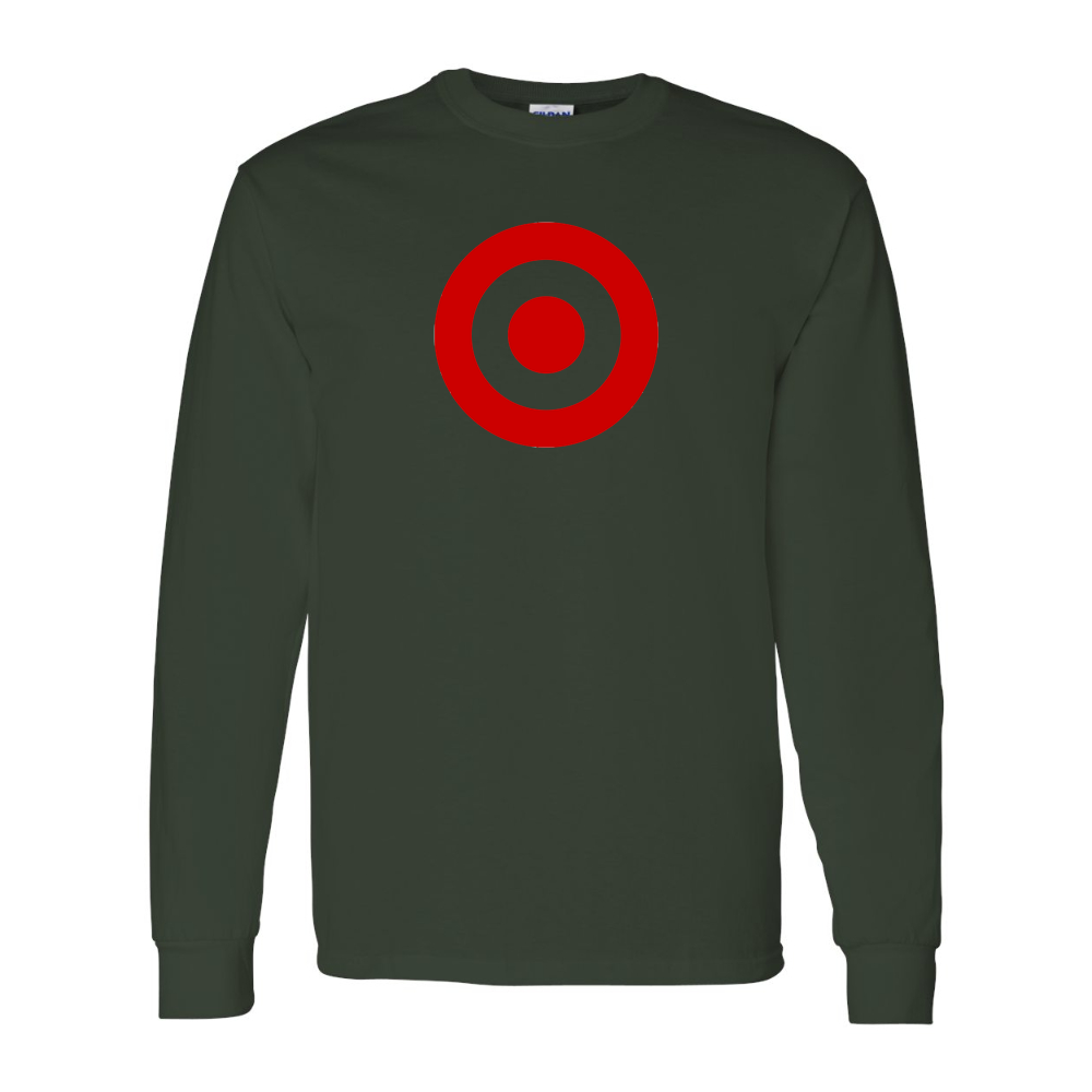 Men's Target Gildan Heavy Cotton Long Sleeve T-Shirt