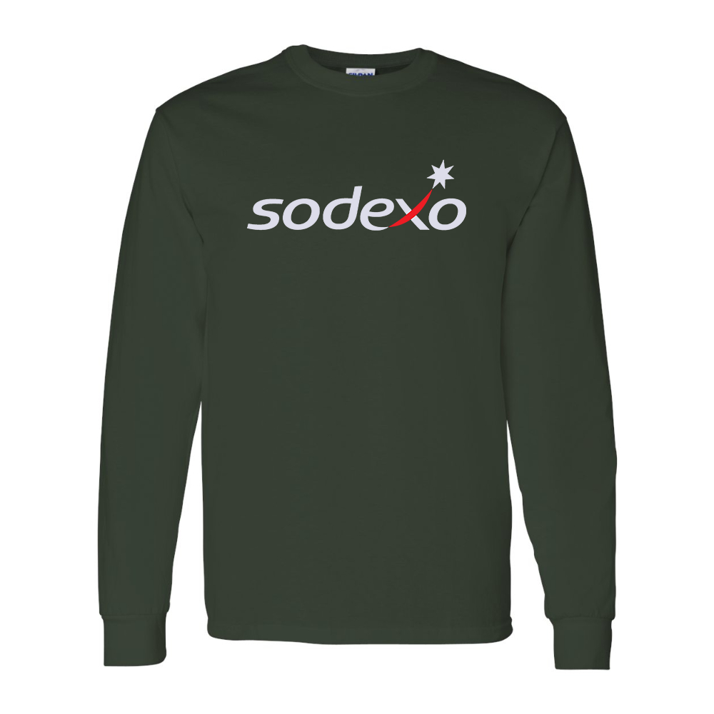 Men's Sodexo Gildan Heavy Cotton Long Sleeve T-Shirt