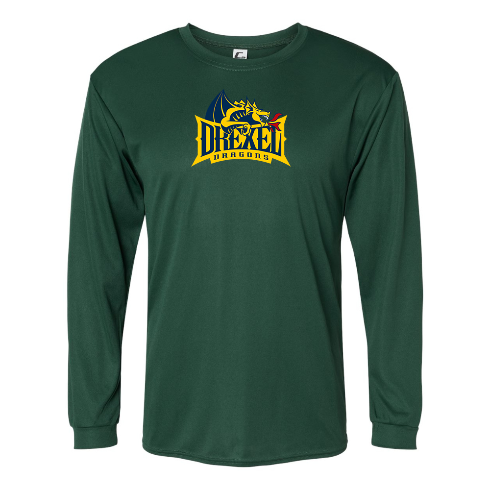 Men's Drexel Dragons Performance Long Sleeve T-Shirt