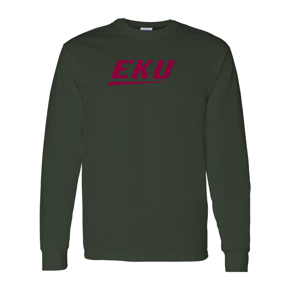 Men's Eastern Kentucky Colonels Gildan Heavy Cotton Long Sleeve T-Shirt