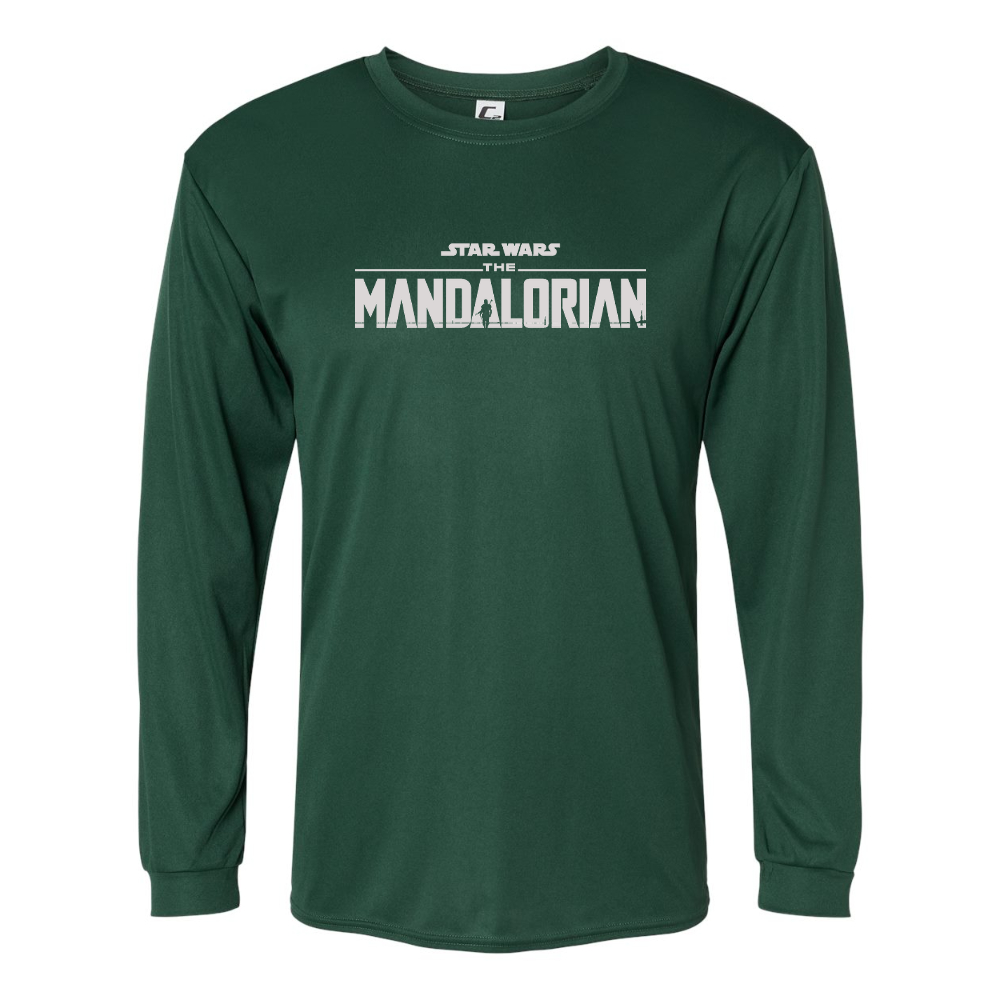 Men's Star Wars The Mandalorian Performance Long Sleeve T-Shirt