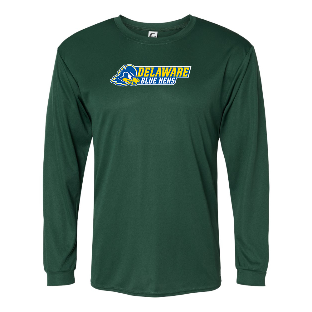 Men's Delaware Blue Hens Performance Long Sleeve T-Shirt