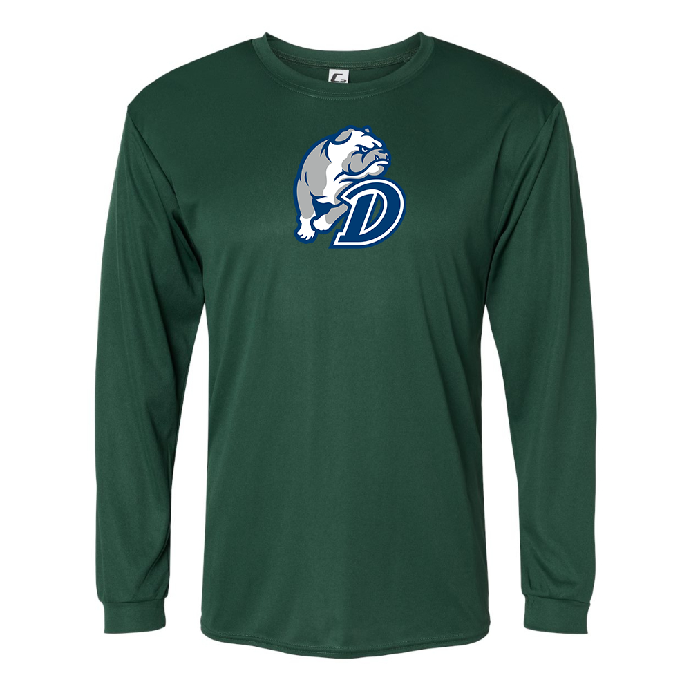 Men's Drake Bulldogs Performance Long Sleeve T-Shirt