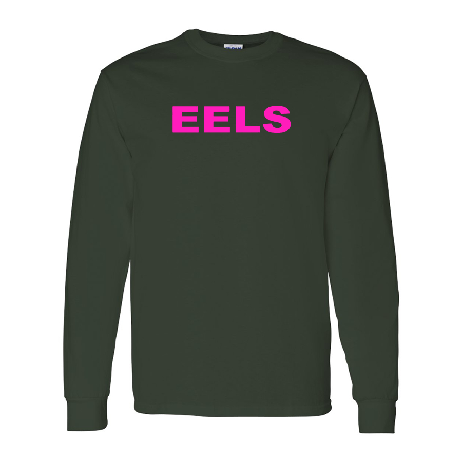 Men's Eels Gildan Heavy Cotton Long Sleeve T-Shirt
