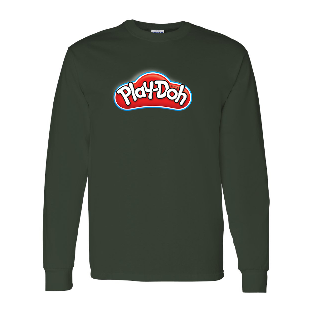 Men's Play Doh Gildan Heavy Cotton Long Sleeve T-Shirt