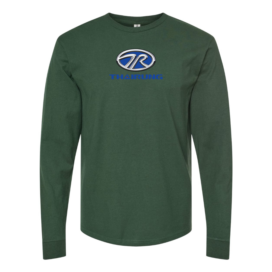 Men's Thairung Logo Cotton Long Sleeve T-Shirt