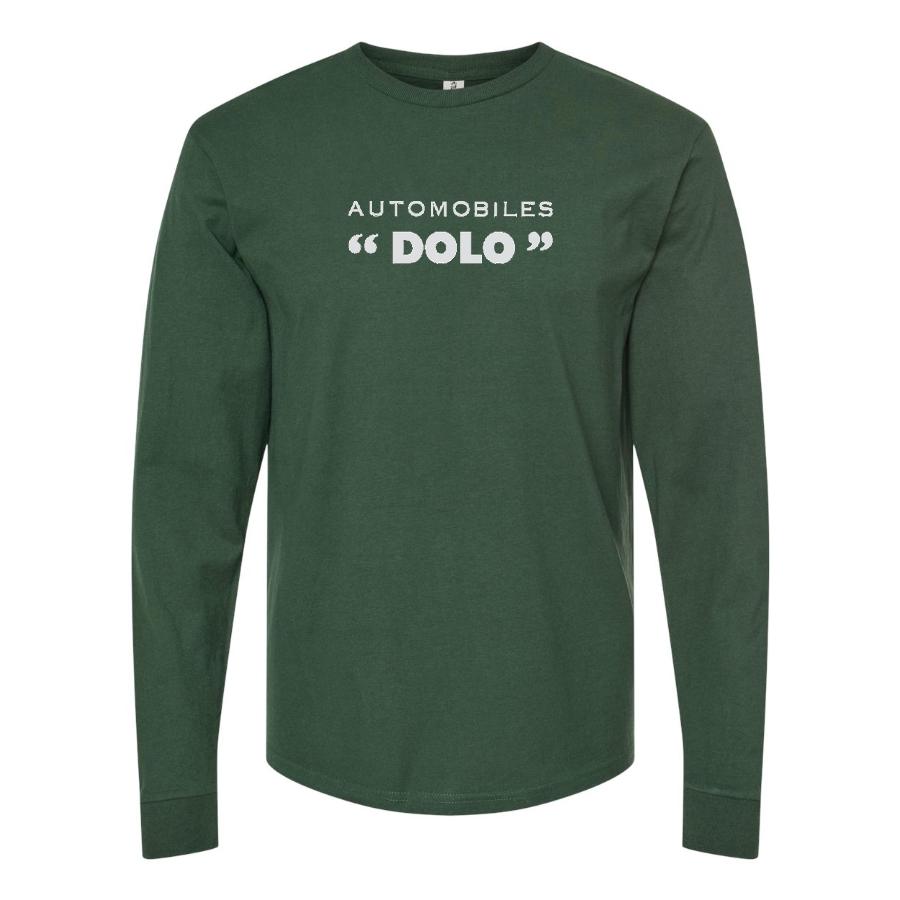 Men's Dolo Logo Cotton Long Sleeve T-Shirt