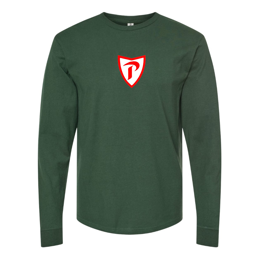 Men's Prince Motor Company Logo Cotton Long Sleeve T-Shirt
