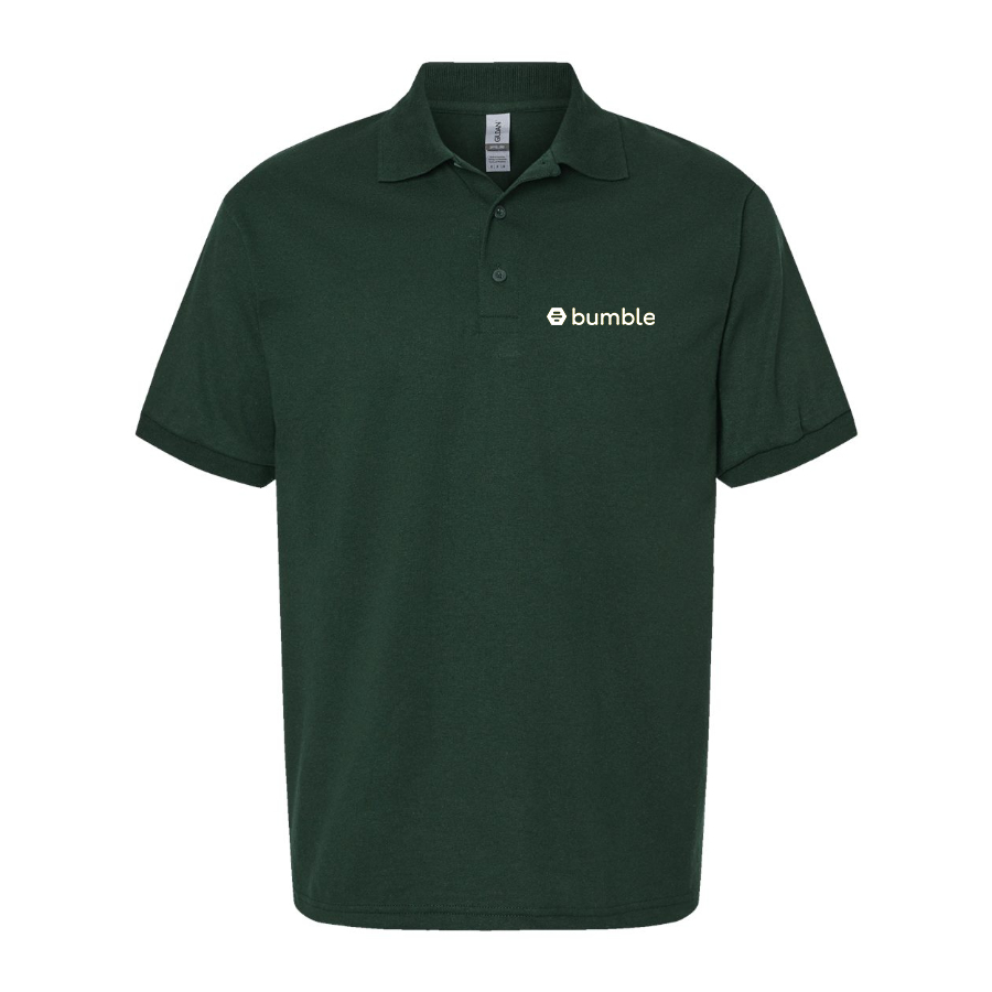 Men's Bumble Logo Dry Blend Polo