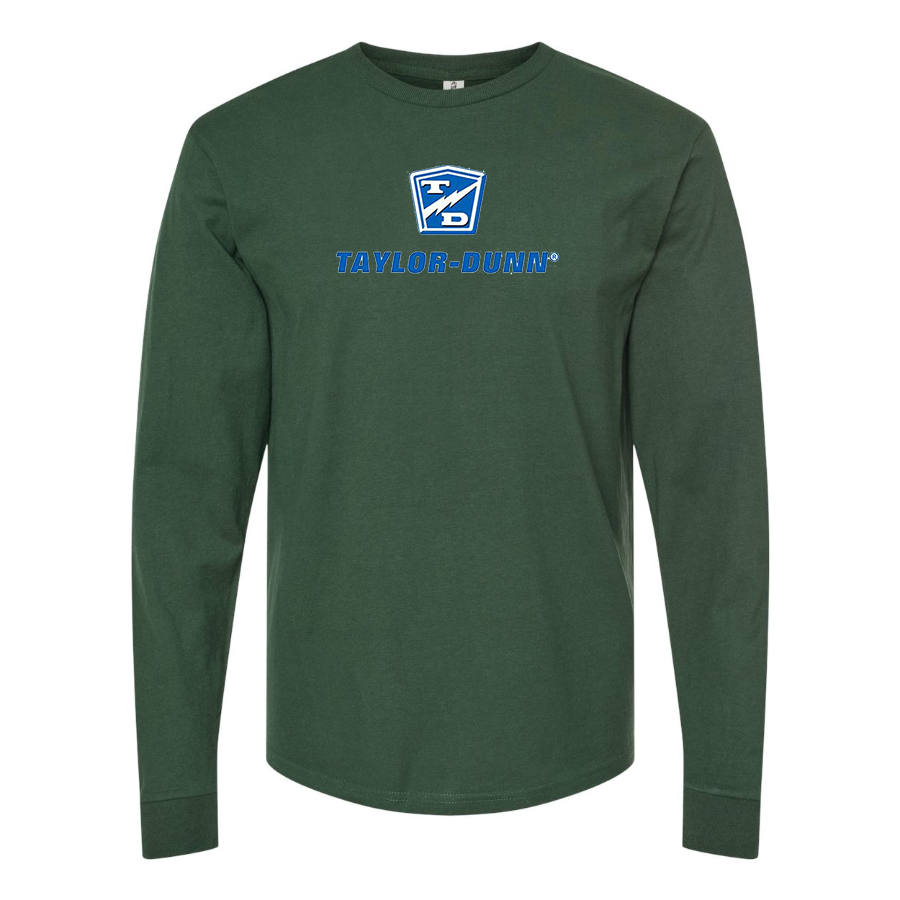 Men's Taylor Dunn Logo Cotton Long Sleeve T-Shirt
