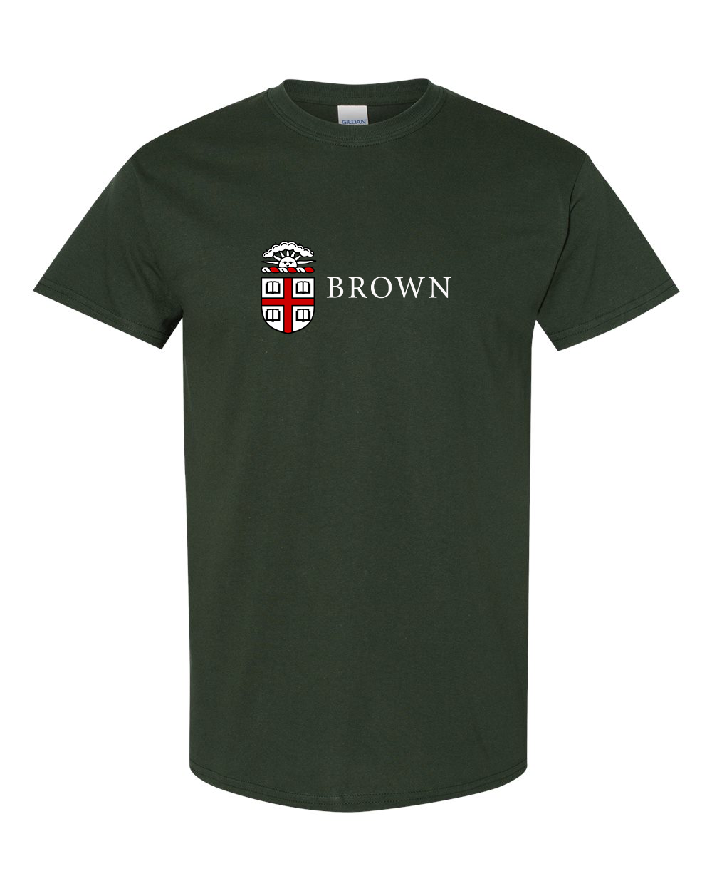 Men's Brown University Gildan Heavy Cotton T-Shirt