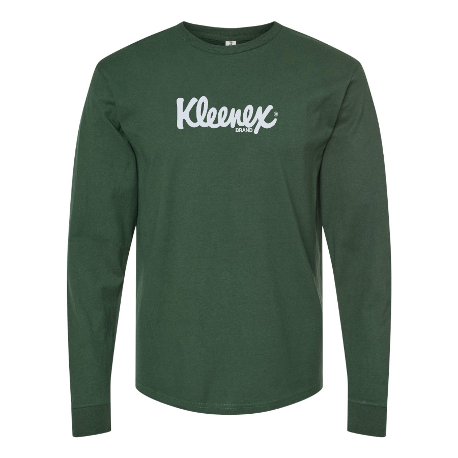 Men's Kleenex Logo Cotton Long Sleeve T-Shirt