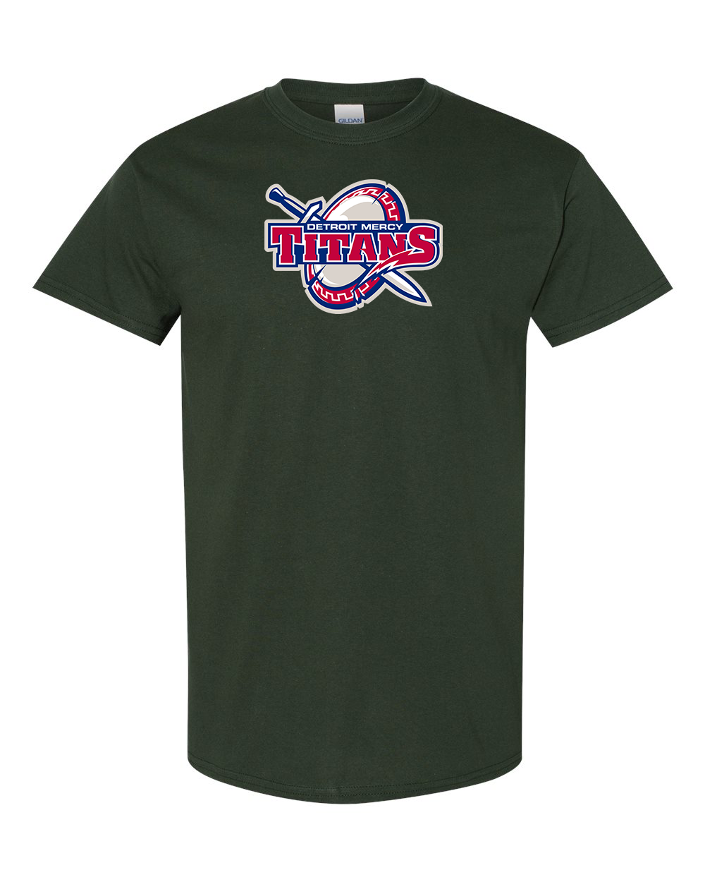 Men's Detroit Titans Gildan Heavy Cotton T-Shirt