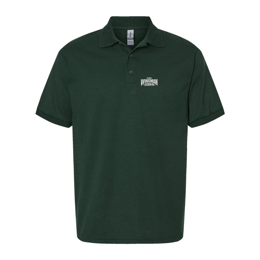 Men's Wingman Logo Dry Blend Polo