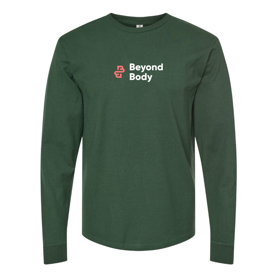 Men's Byond Body Logo Cotton Long Sleeve T-Shirt