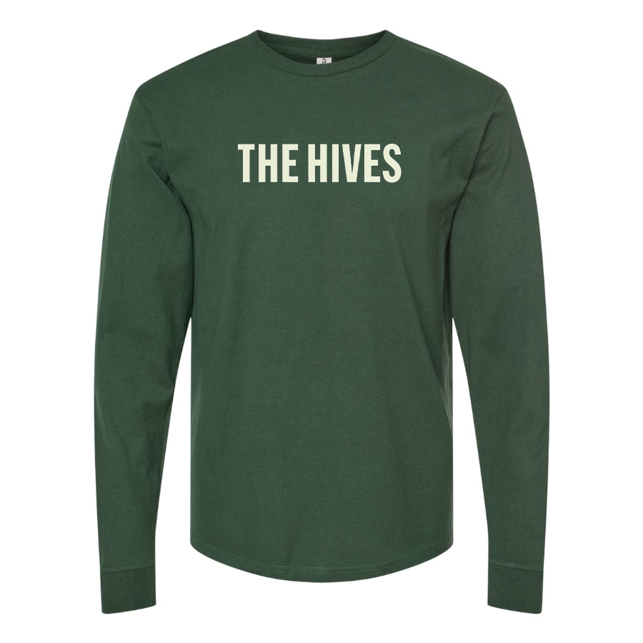 Men's The Hives Logo Cotton Long Sleeve T-Shirt