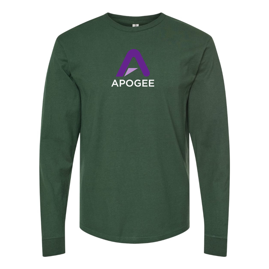 Men's Apogee Electronics Logo Cotton Long Sleeve T-Shirt
