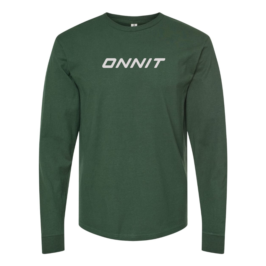 Men's Onnit Logo Cotton Long Sleeve T-Shirt