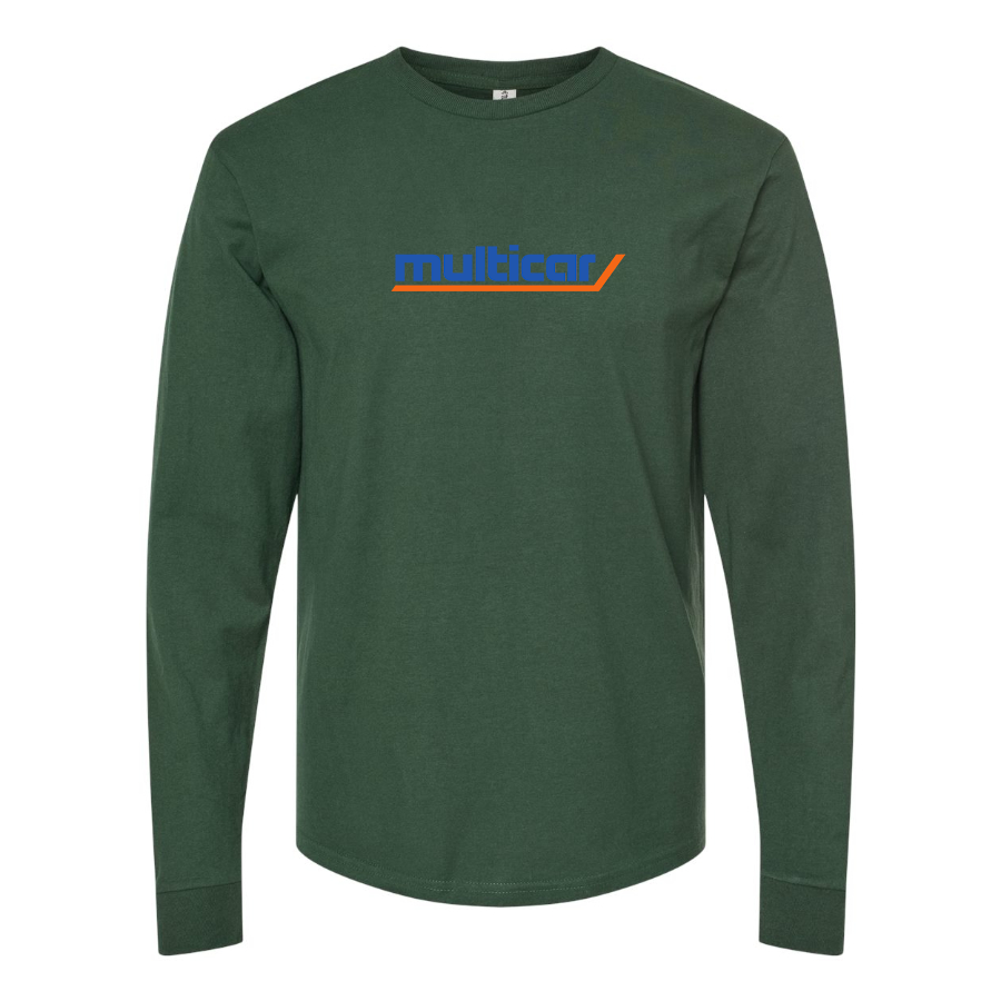 Men's Multicar Logo Cotton Long Sleeve T-Shirt