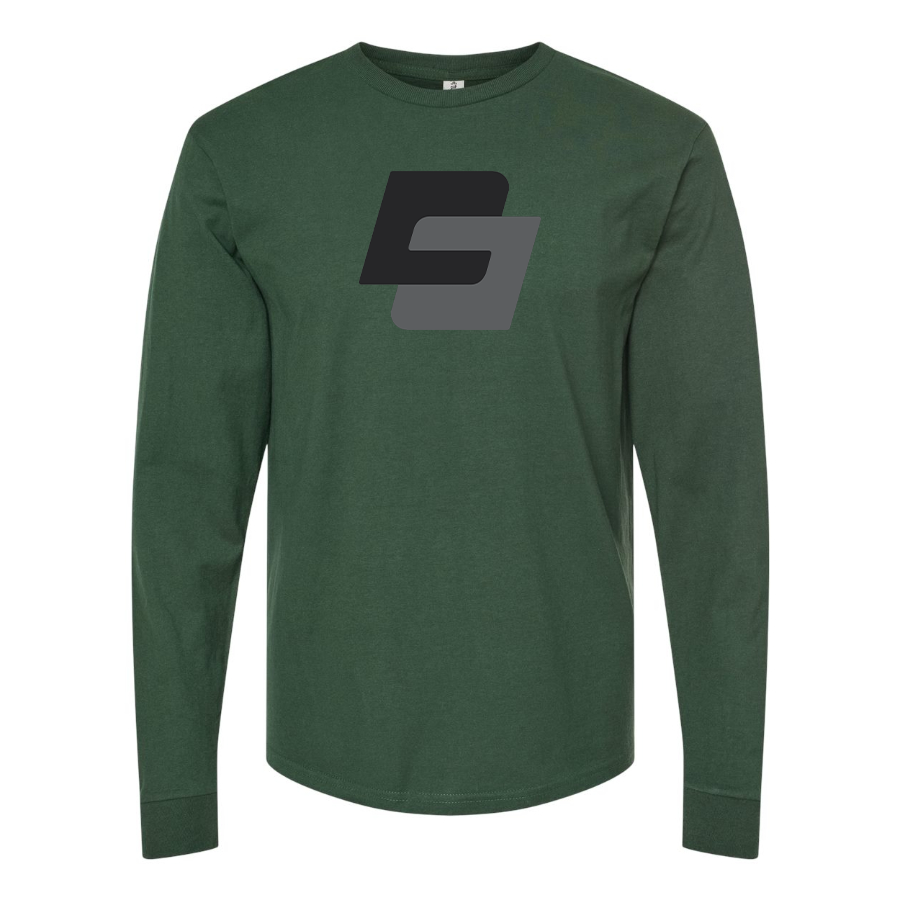 Men's DSD Logo Cotton Long Sleeve T-Shirt