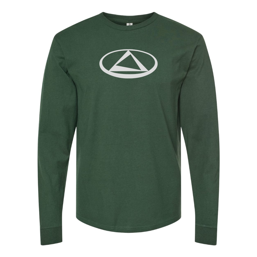 Men's Doninvest Logo Cotton Long Sleeve T-Shirt