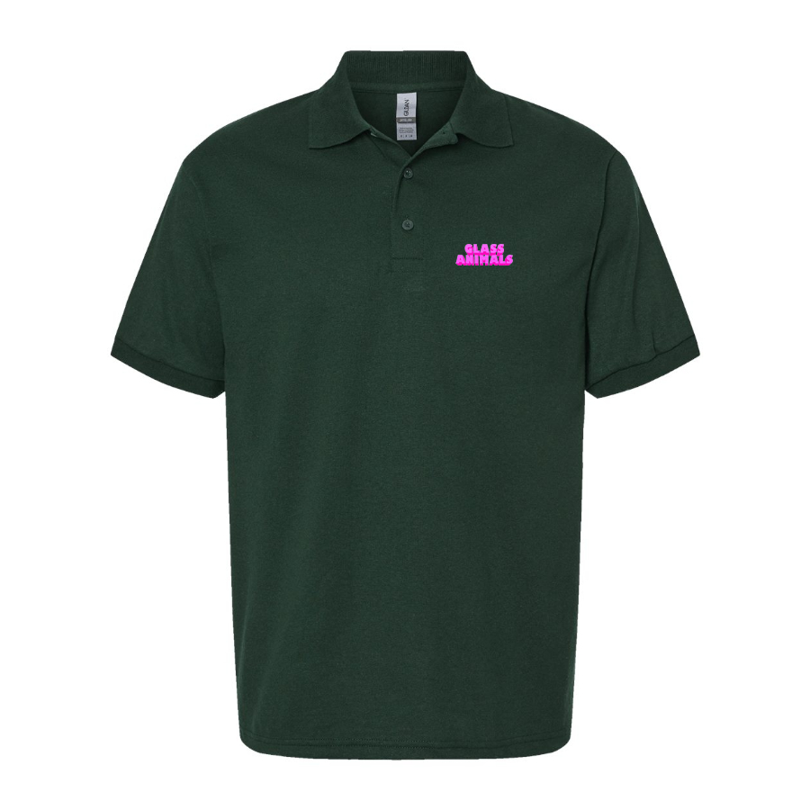 Men's Glass Animals Logo Dry Blend Polo