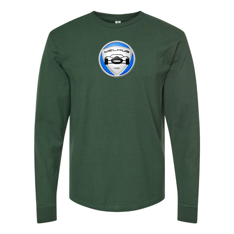 Men's Melkus Logo Cotton Long Sleeve T-Shirt