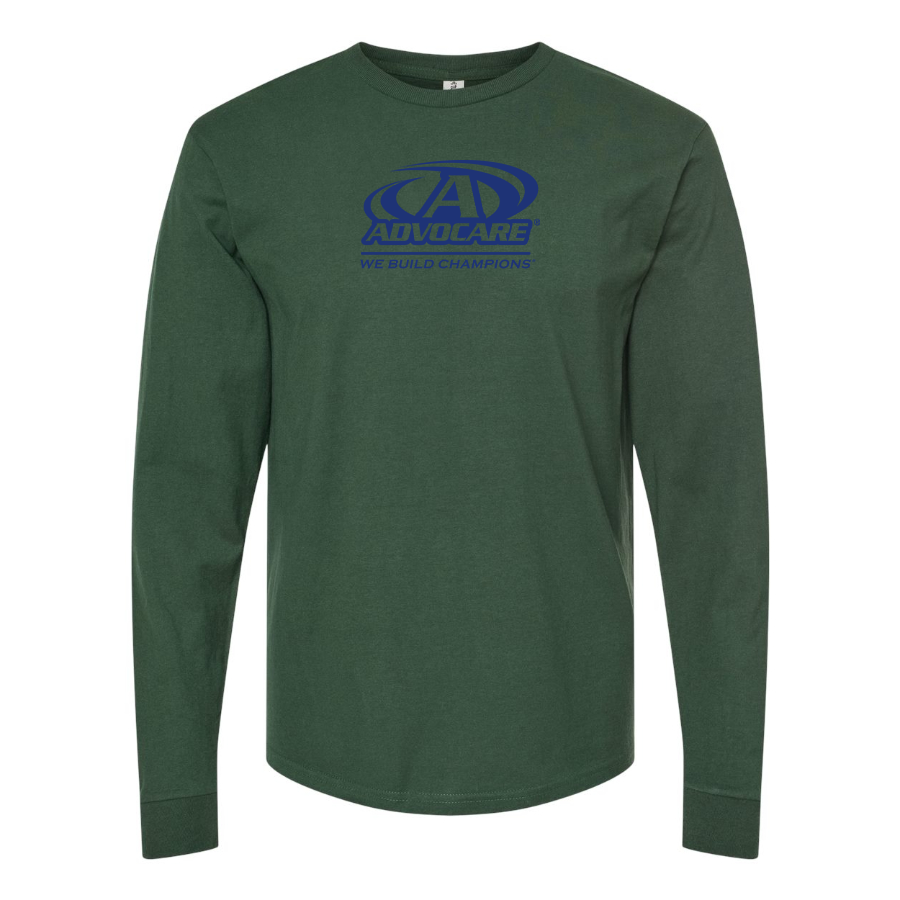 Men's Advocare Logo Cotton Long Sleeve T-Shirt
