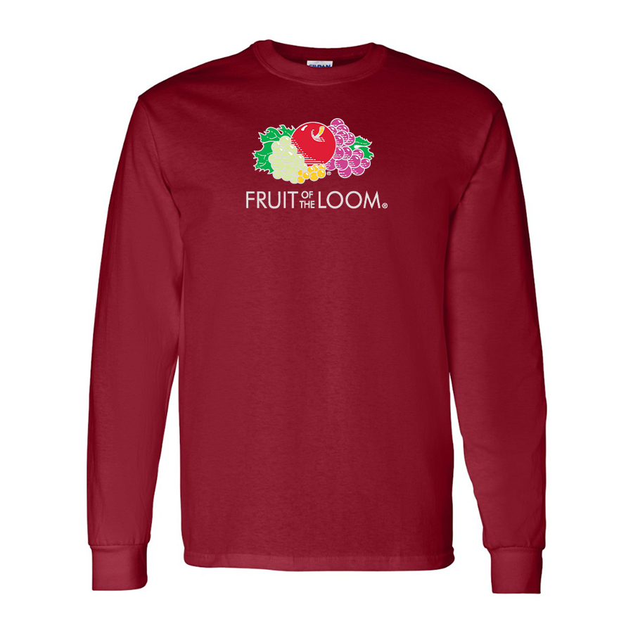 Men's Fruit Of the Loom Gildan Heavy Cotton Long Sleeve T-Shirt