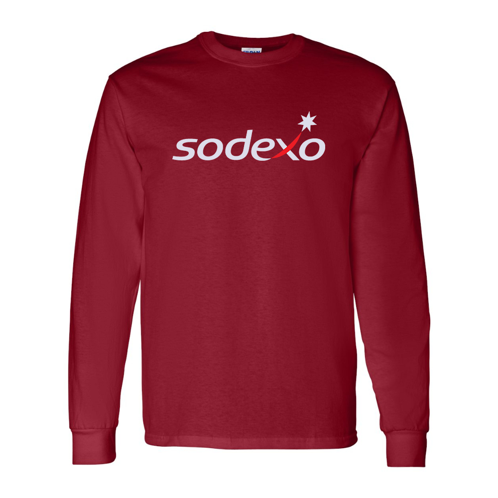 Men's Sodexo Gildan Heavy Cotton Long Sleeve T-Shirt