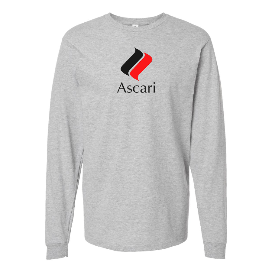 Men's Ascari Logo Cotton Long Sleeve T-Shirt