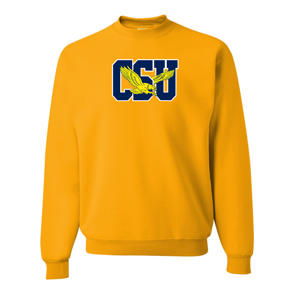 Men's Coppin State Eagles JERZEES NuBlend Crewneck Sweatshirt